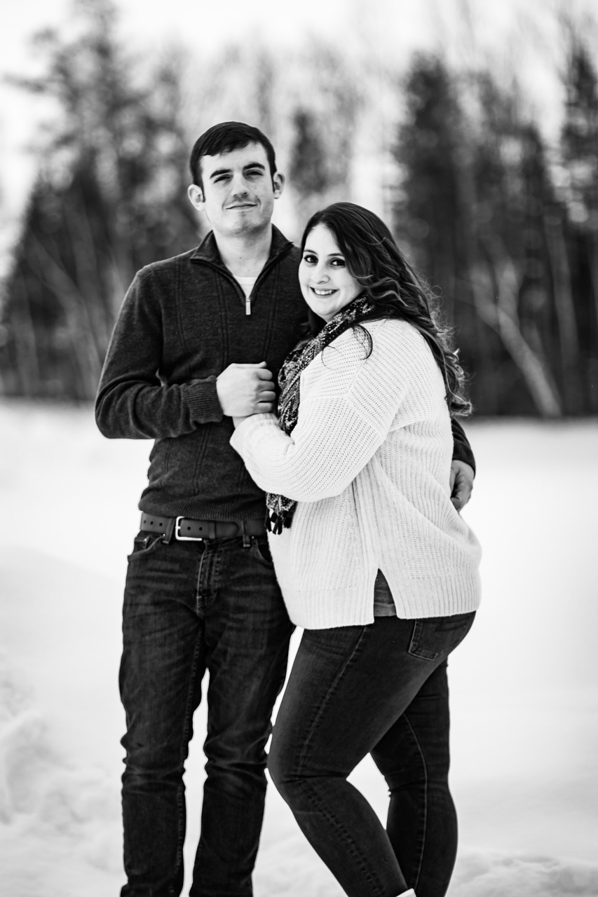Portland-Maine-engagement-photography-winter-134-black-white